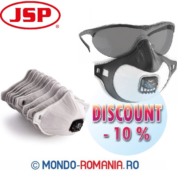 Set de ochelari usori fumurii cu 3 semimasti FFP3 cu supap